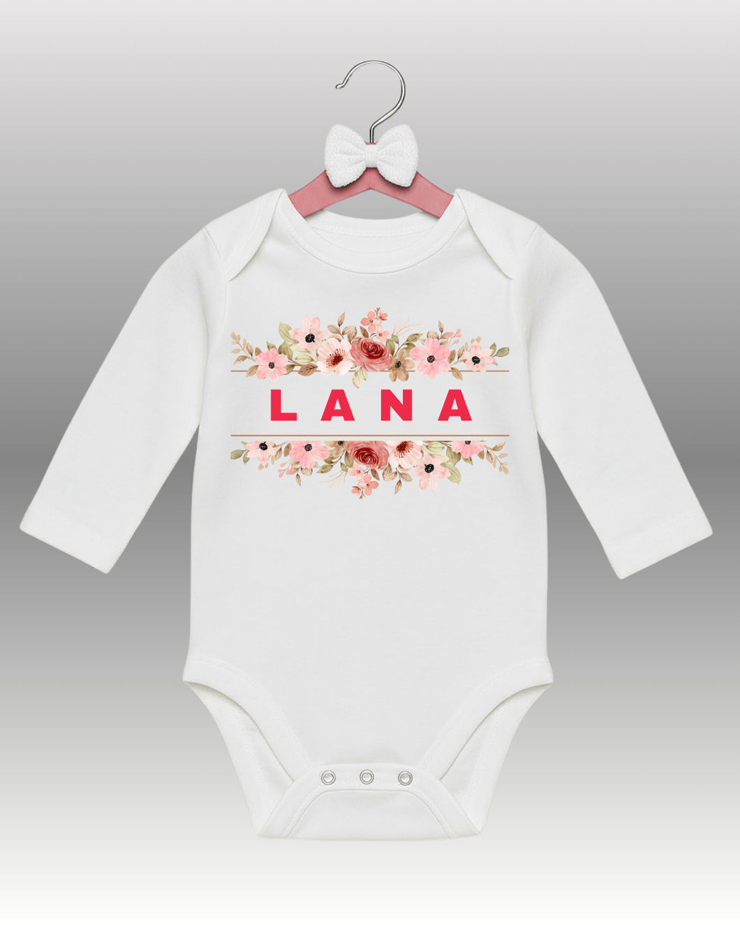 Bodi za bebe - Ime po želji (i datum rođenja)