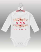 Učitajte sliku u preglednik galerije, Bodi za bebe - Ime po želji (i datum rođenja)
