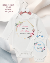 Učitajte sliku u preglednik galerije, Bodi za bebe - Mama srećan 8. mart
