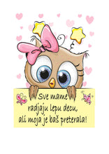 Učitajte sliku u preglednik galerije, Bodi za bebe - Sve mame rađaju lepu decu
