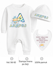 Učitajte sliku u preglednik galerije, Kompletic za bebe  - Uskrs 2 - zeleno
