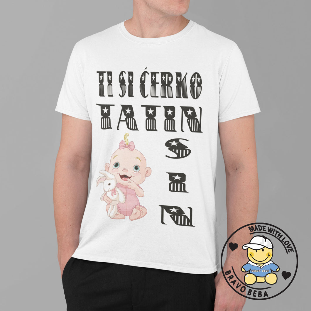 Majica za tatu -  Ti si ćerko tatin sin